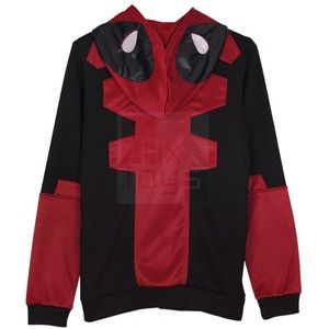 DEADPOOL, MARVEL HEROES deadpoolmask hoodie jacket